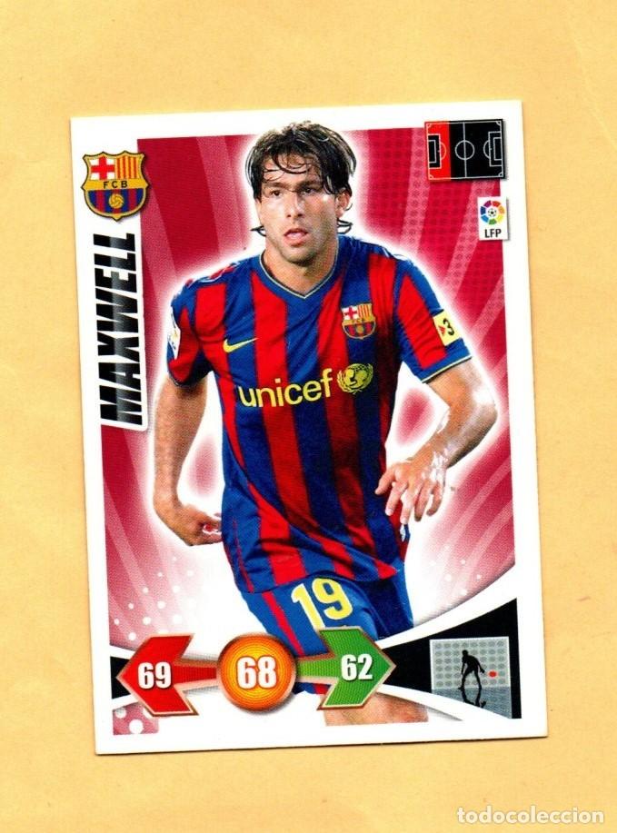 Cromos de F&uacute;tbol: ADRENALYN XL 2009-2010 MAXWELL LIGA 09/10 FC.BARCELONA