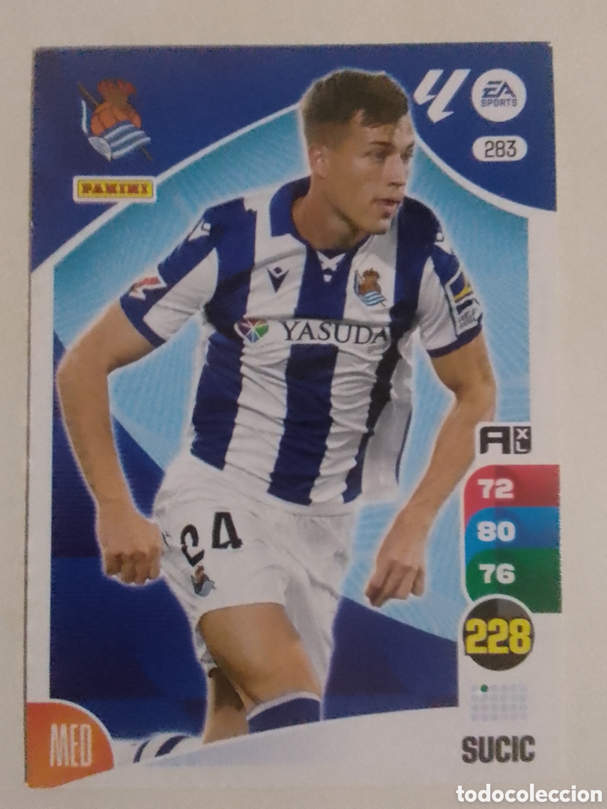 Cromos de F&uacute;tbol: Adrenalyn XL 2024-25 n&deg; 283 Sucic &bull; Real Sociedad.