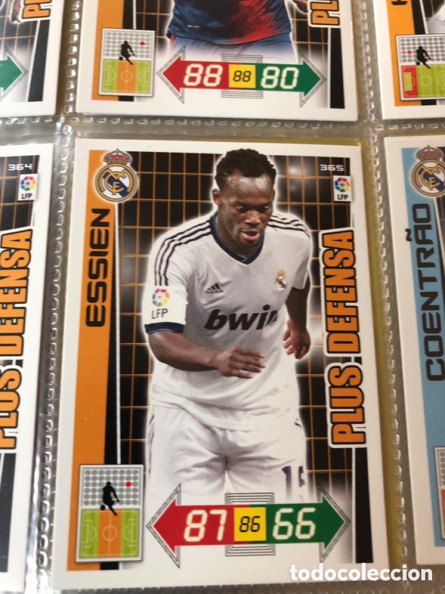 Cromos de F&uacute;tbol: Adrenalyn 2012 2013 plus defensa essien 365 real Madrid