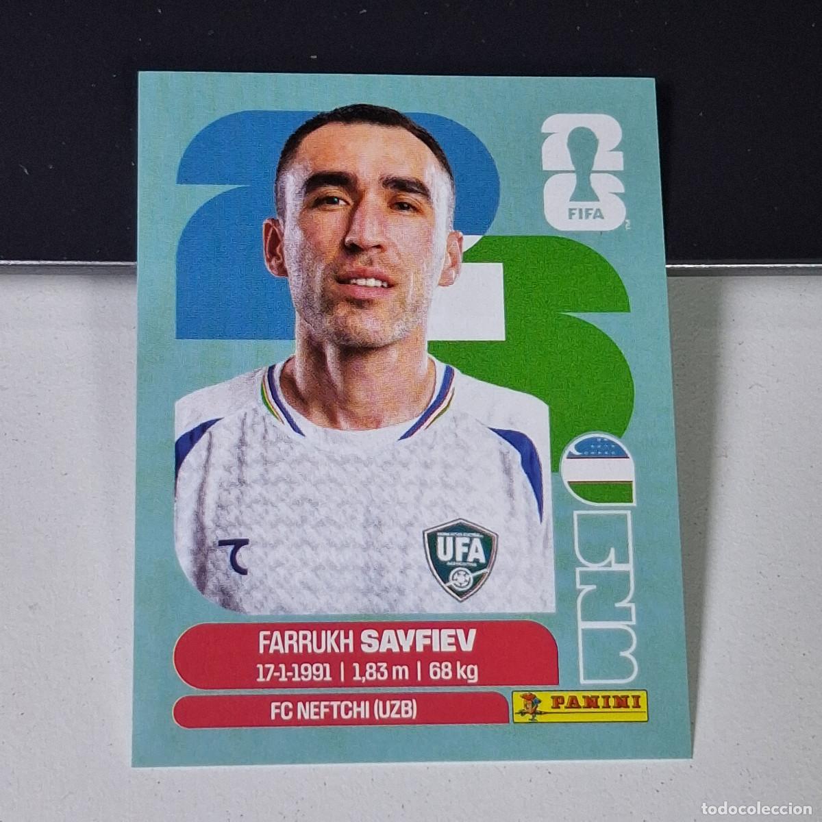 Cromos de F&uacute;tbol: A38 UZB3 FARRUKH SAYFIEV 3 UZBEKIST&Aacute;N UZB MUNDIAL FIFA WORLD CUP 2026 STICKER PANINI