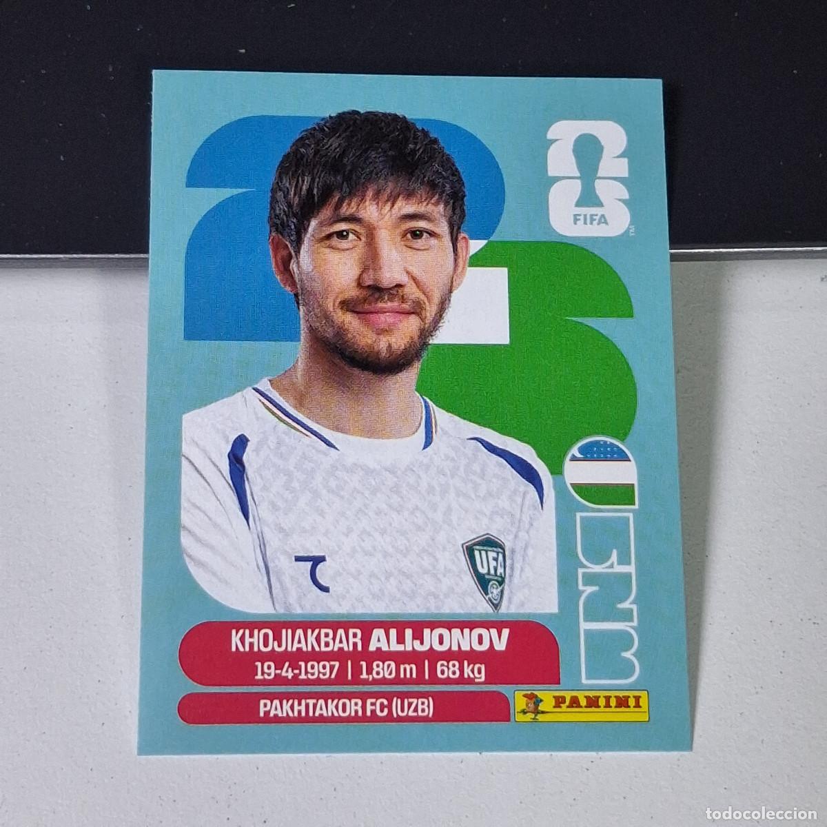 Cromos de F&uacute;tbol: A38 UZB8 KHOJIAKBAR ALIJONOV 8 UZBEKIST&Aacute;N UZB MUNDIAL FIFA WORLD CUP 2026 STICKER PANINI