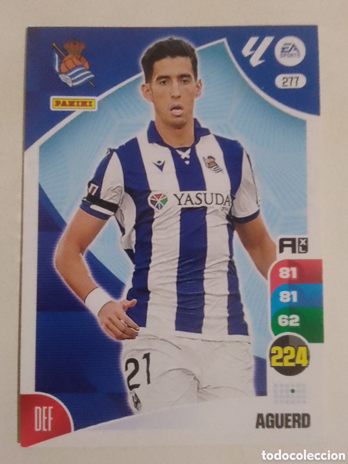 Cromos de F&uacute;tbol: Adrenalyn XL 2024-25 n&deg; 277 Aguero &bull; Real Sociedad.