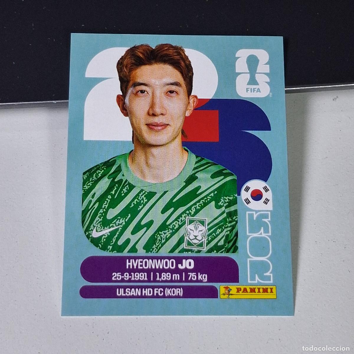 Cromos de F&uacute;tbol: A38 KOR2 HYEON-WOO JO 2 COREA DEL SUR KOR MUNDIAL FIFA WORLD CUP 2026 STICKER PANINI