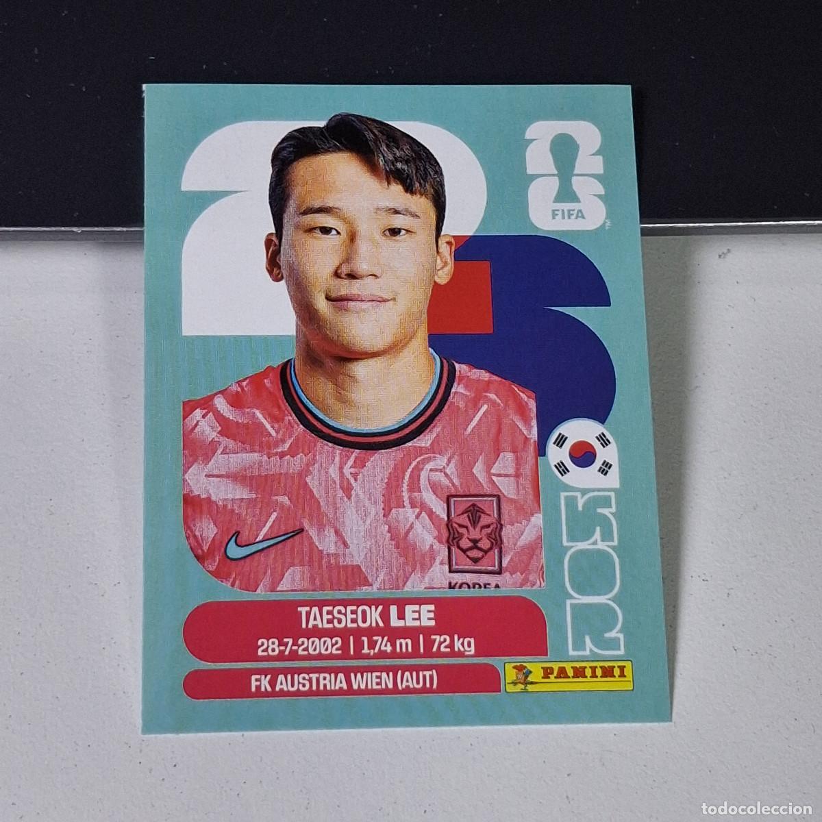 Cromos de F&uacute;tbol: A38 KOR8 TAE-SEOK LEE TAESEOK 8 COREA DEL SUR KOR MUNDIAL FIFA WORLD CUP 2026 STICKER PANINI