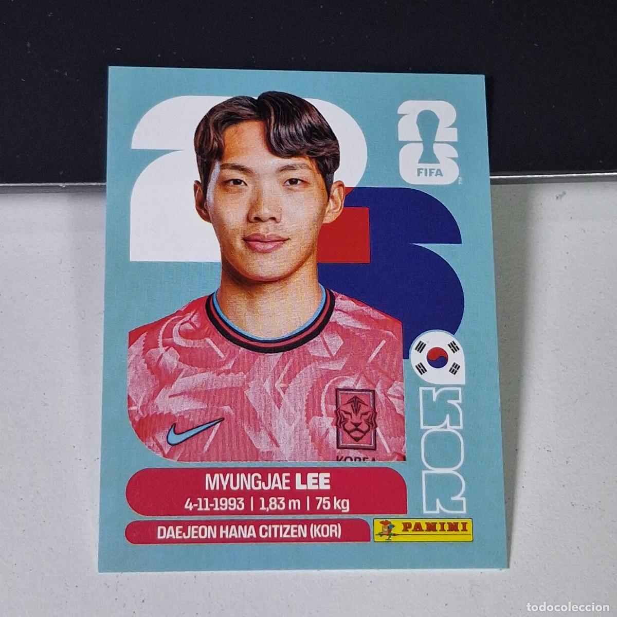 Cromos de F&uacute;tbol: A38 KOR9 MYUNG-JAE MYUNGJAE LEE 9 COREA DEL SUR KOR MUNDIAL FIFA WORLD CUP 2026 STICKER PANINI