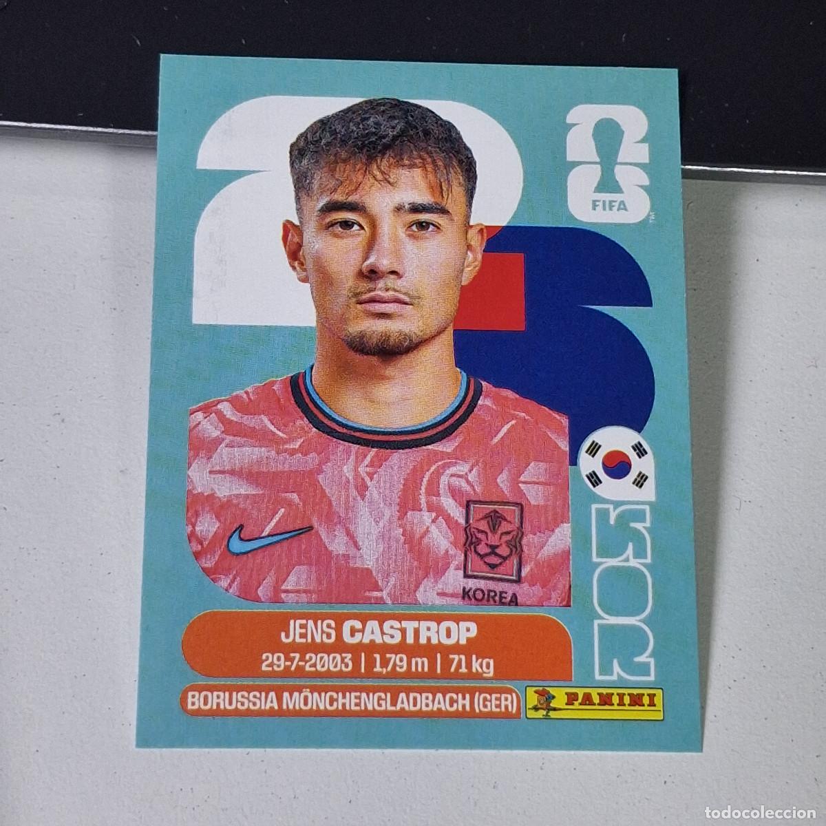Cromos de F&uacute;tbol: A38 KOR15 JENS CASTROP 15 COREA DEL SUR KOR MUNDIAL FIFA WORLD CUP 2026 STICKER PANINI
