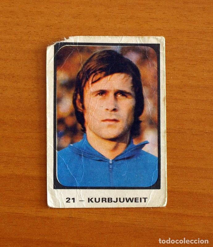 Cromos de F&uacute;tbol: Alemania Oriental - 21 Kurbjuweit - Munich 1974 - Editorial Ruiz Romero - Nunca pegado