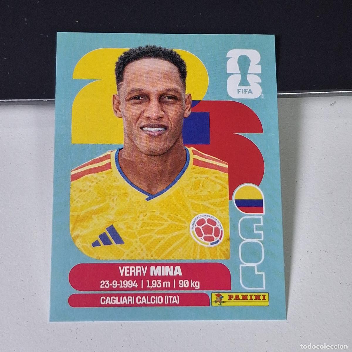 Fu&szlig;ball-Sticker: A38 COL5 YERRY MINA 5 COLOMBIA COL MUNDIAL FIFA WORLD CUP 2026 STICKER PANINI