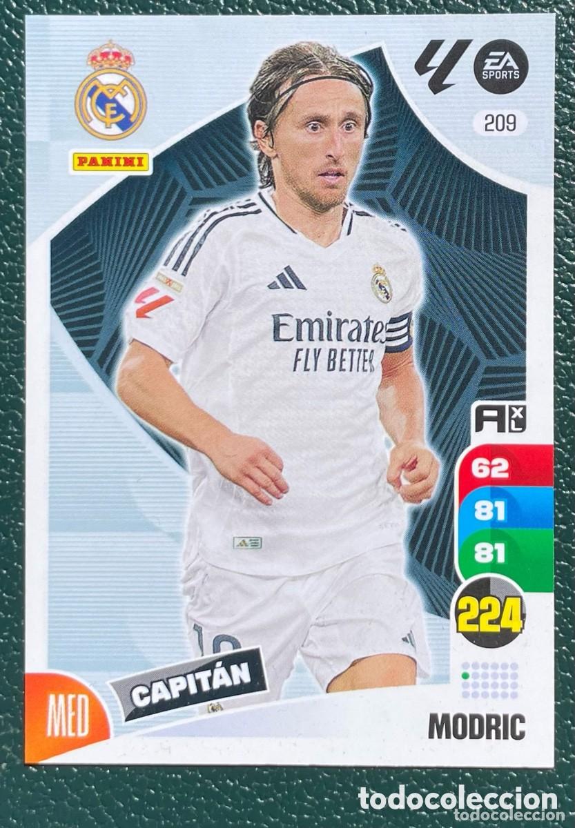 Fu&szlig;ball-Sticker: 209 MODRIC REAL MADRID FICHAS ALBUM ADRENALYN XL 2024 2025 24 25