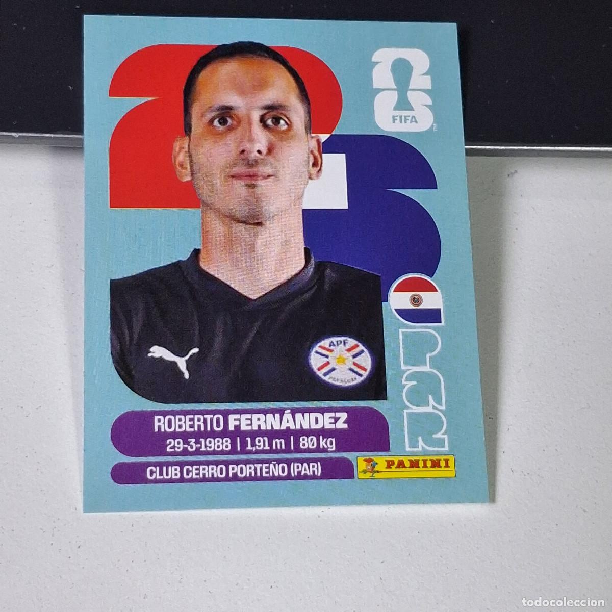 Cromos de F&uacute;tbol: A38 PAR2 ROBERTO FERN&Aacute;NDEZ 2 PARAGUAY PAR MUNDIAL FIFA WORLD CUP 2026 STICKER PANINI