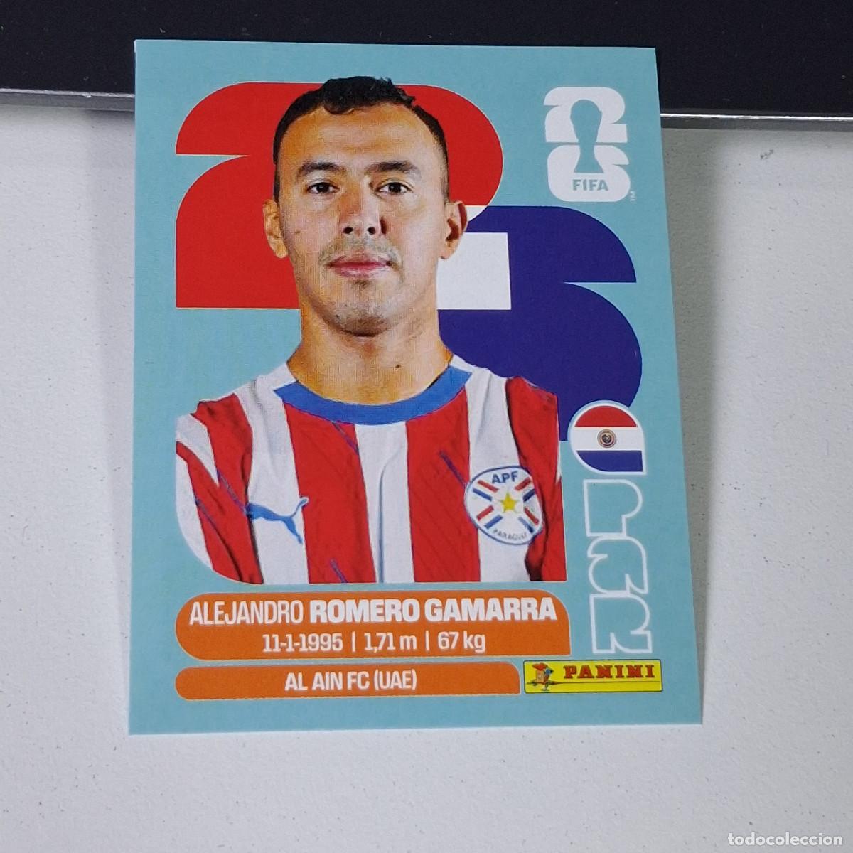 Cromos de F&uacute;tbol: A38 PAR16 ALEJANDRO ROMERO GAMARRA 16 PARAGUAY PAR MUNDIAL FIFA WORLD CUP 2026 STICKER PANINI