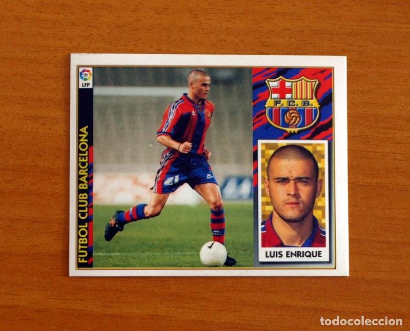 Cromos de Futebol: F&uacute;tbol Club Barcelona - Luis Enrique - Ediciones Este Liga 1997-1998, 97-98 - Nunca pegado
