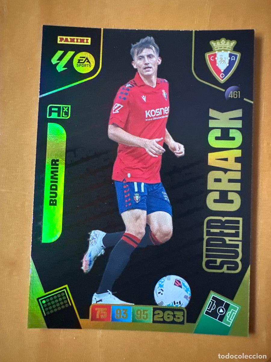 Cromos de F&uacute;tbol: 461 Ante Budimir, CA Osasuna, S&uacute;per Crack, Panini Adrenalyn XL La Liga 2025 2026 25 26
