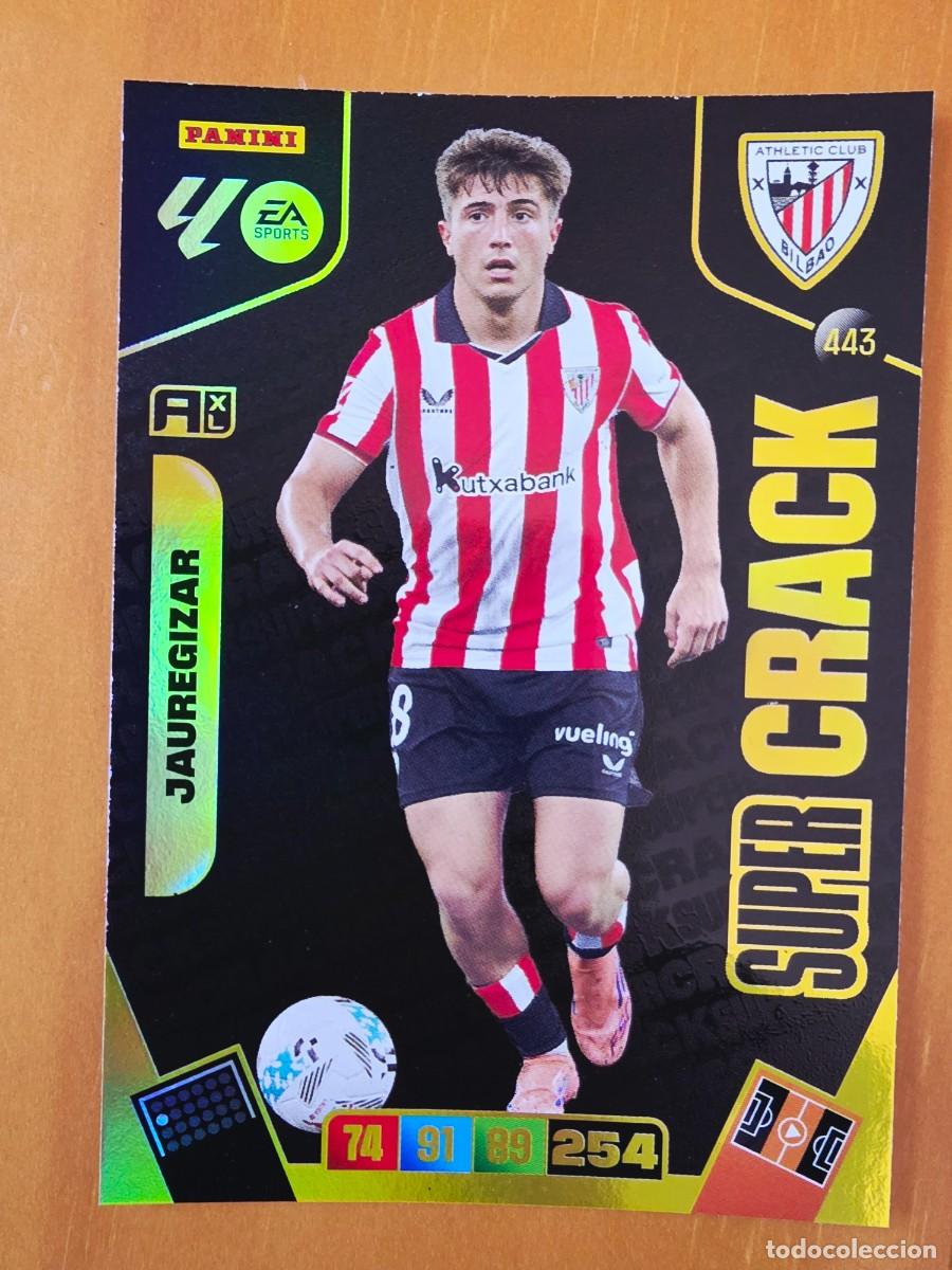 Cromos de F&uacute;tbol: 443 Mikel Jauregizar, Athletic Club de Bilbao, S&uacute;per Crack, Panini Adrenalyn XL Liga 2025 2026 25 26
