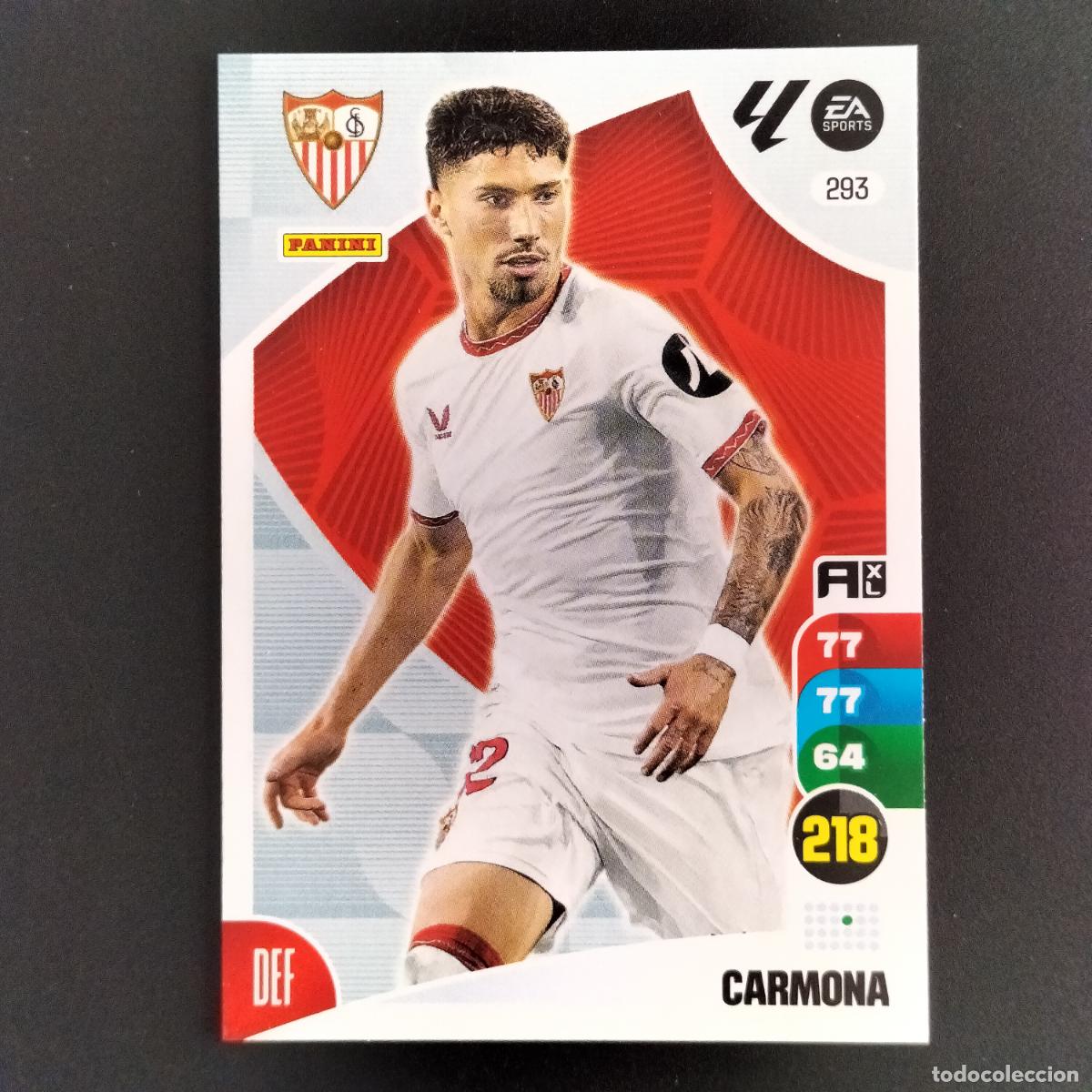 Cromos de F&uacute;tbol: 293 CARMONA SEVILLA CROMOS XL LALIGA CARD 2024 2025 24 25 PANINI