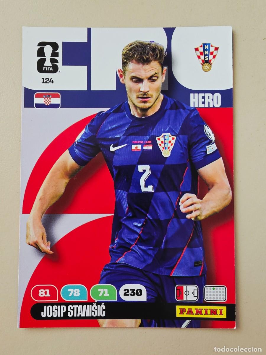 Fu&szlig;ball-Sticker: 124 Josip Stani&scaron;ić, Croacia, Adrenalyn XL Fifa World Cup 2026 Mundial 26