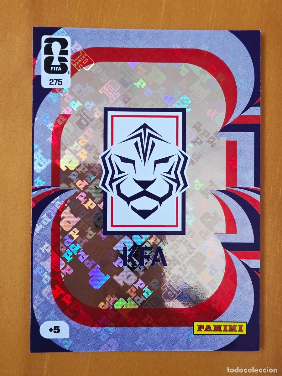 Cromos de F&uacute;tbol: 275 Escudo Logo Corea del Sur, Adrenalyn XL Fifa World Cup 2026 Mundial 26