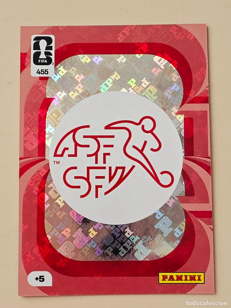 Cromos de F&uacute;tbol: 455 Escudo Logo Suiza, Adrenalyn XL Fifa World Cup 2026, Mundial 26