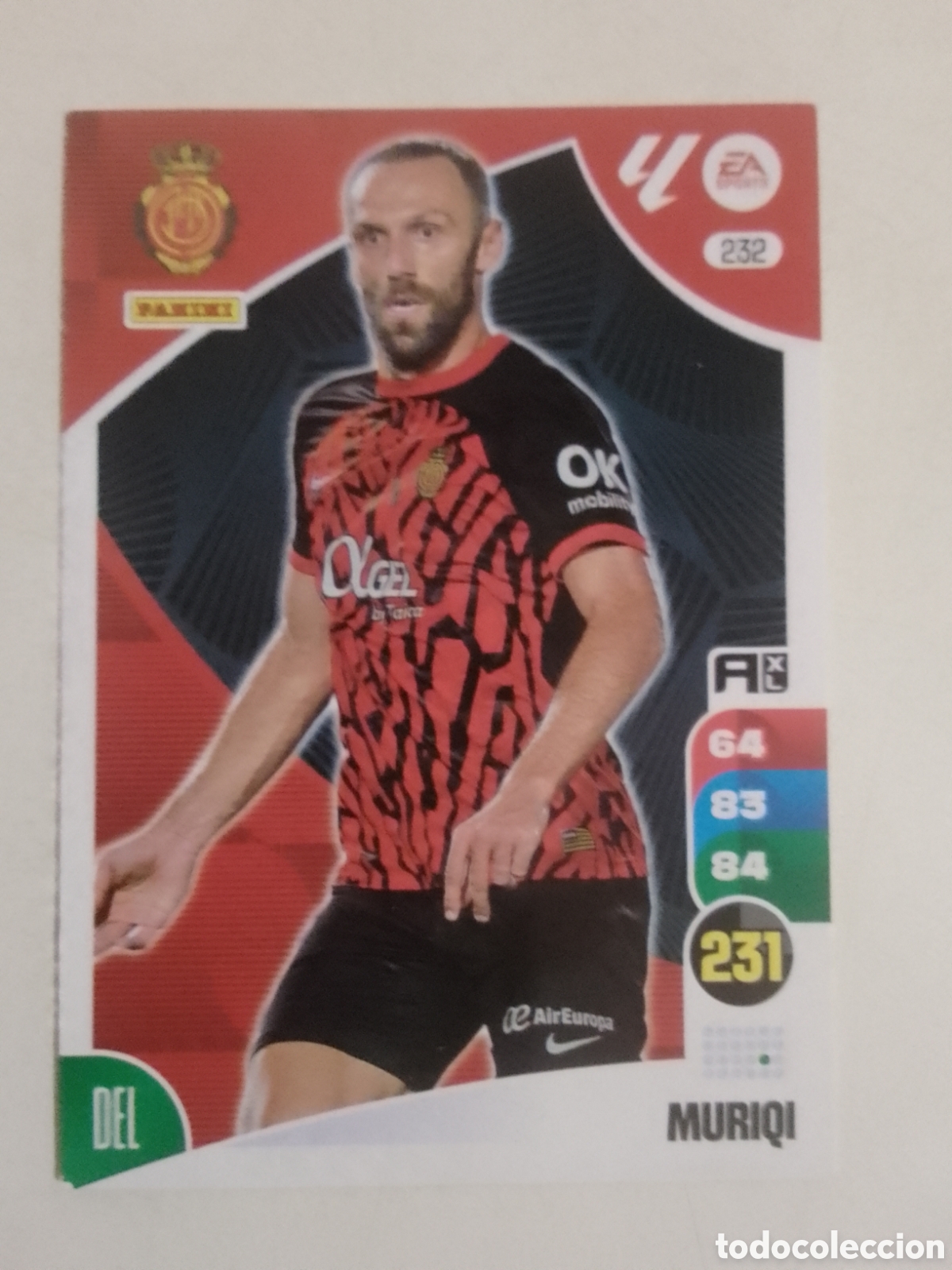 Cromos de F&uacute;tbol: Adrenalyn XL 2024-25 n&deg; 232 Muriqi &bull; Mallorca.