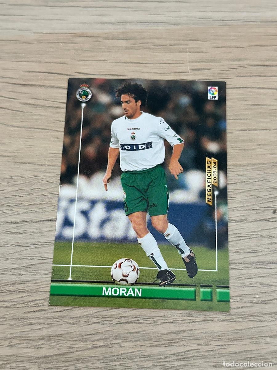 Cromos de F&uacute;tbol: MORAN n&ordm; 243 BIS NUEVA FICHA RACING MEGAFICHAS 2003 2004 PANINI 03 04