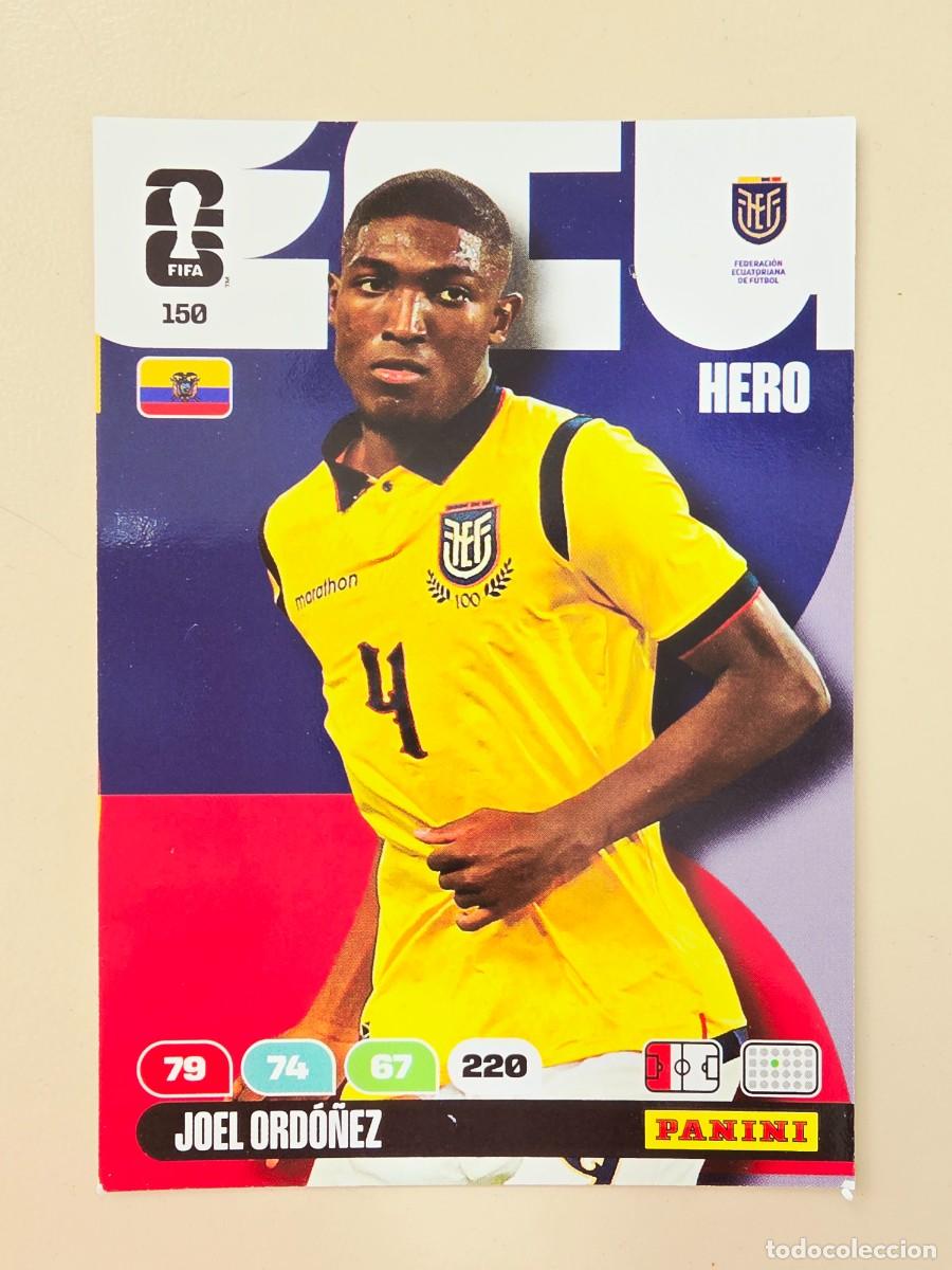 Fu&szlig;ball-Sticker: 150 Joel Ord&oacute;&ntilde;ez, Hero, Ecuador, Adrenalyn XL Fifa World Cup 2026 Mundial 26