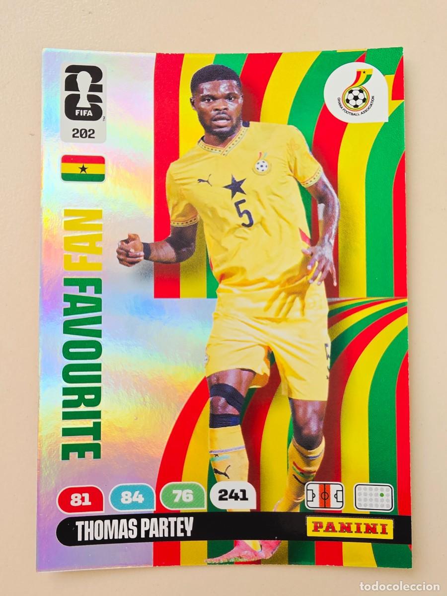 Fu&szlig;ball-Sticker: 202 Thomas Partey, Fan Favourite, Ghana, Adrenalyn XL Fifa World Cup 2026 Mundial 26