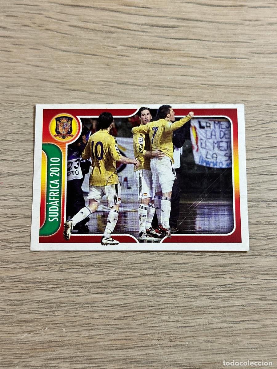 Figurine di Calcio: SUDAFRICA 2010 n&ordm; 102 A POR ELLOS SELECION ESPA&Ntilde;OLA 2009 PANINI CROMO SIN PEGAR NUEVO