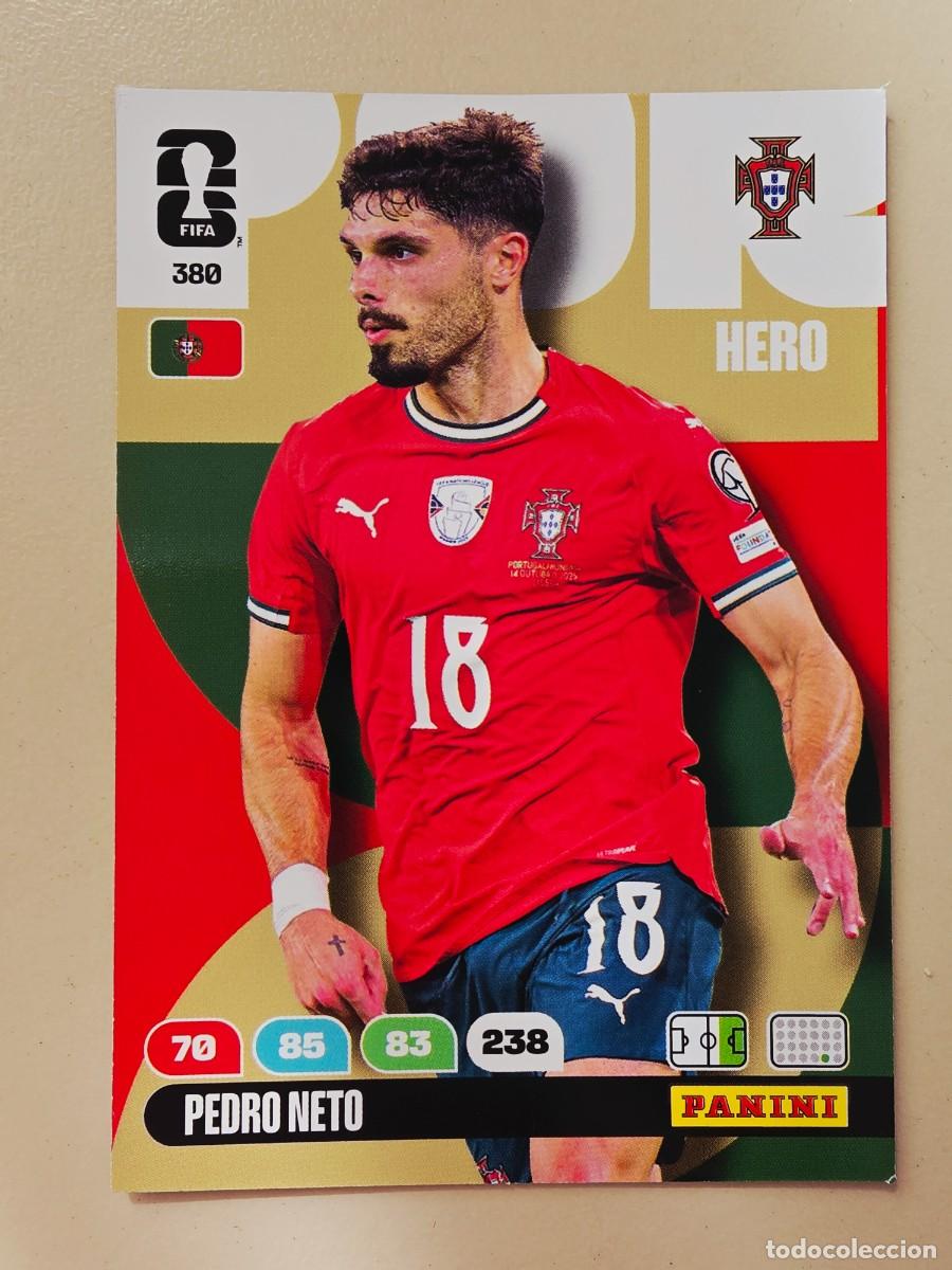 Figurine di Calcio: 380 Pedro Neto, Hero, Portugal, Adrenalyn XL Fifa World Cup 2026 Mundial 26
