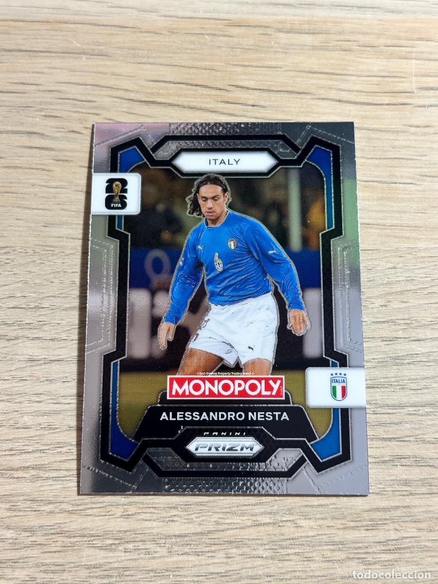Fu&szlig;ball-Sticker: ALESSANDRO NESTA 34 ITALIA WORLD CUP 2026 PANINI PRIZM MONOPOLY