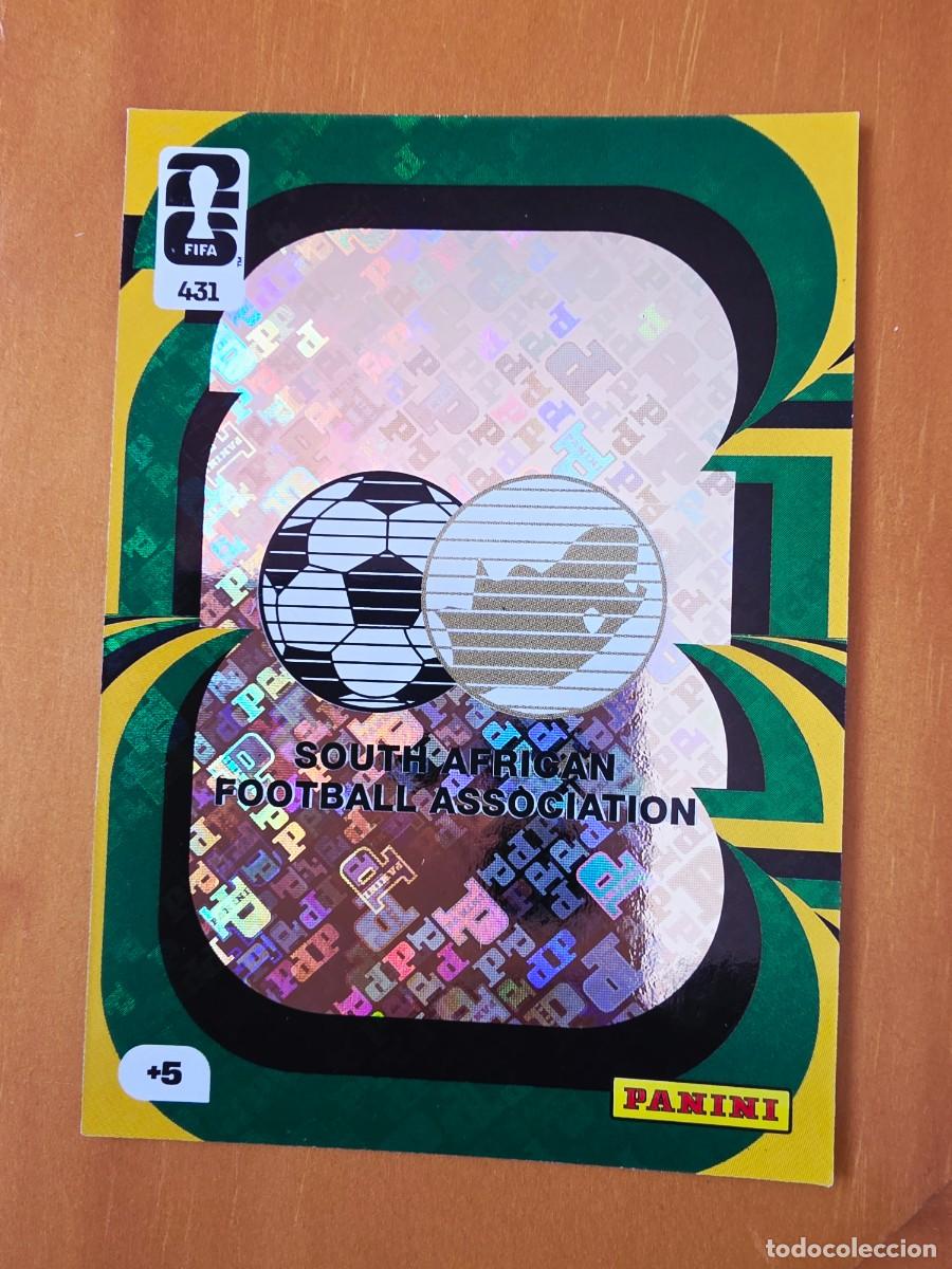 Cromos de F&uacute;tbol: 431 Escudo Logo Sud&aacute;frica, Adrenalyn XL Fifa World Cup 2026 Mundial 26