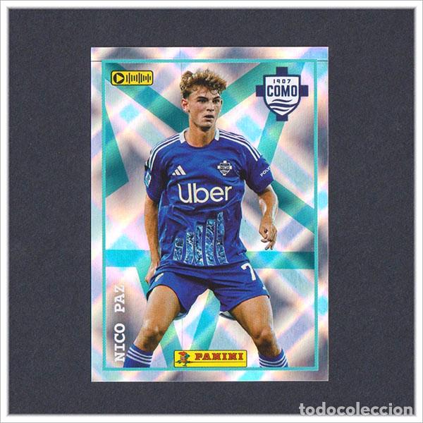 Cromos de F&uacute;tbol: CALCIATORI 2024 2025 24 25 PANINI NICO PAZ 110 COMO COLECCI&Oacute;N CALCIO ITALIA LIGA ALBUM - REAL MADRID