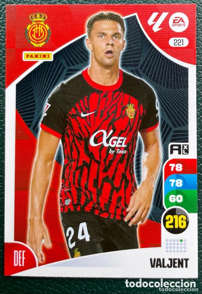 Cromos de F&uacute;tbol: 221 VALJENT RCD MALLORCA FICHAS ALBUM ADRENALYN XL 2024 2025 24 25