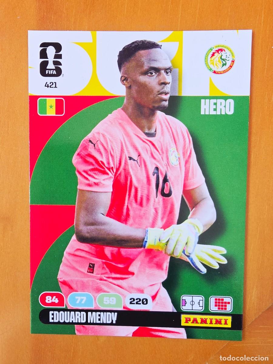 Cromos de F&uacute;tbol: 421 Edouard Mendy, Hero, Senegal, Adrenalyn XL Fifa World Cup 2026 Mundial 26