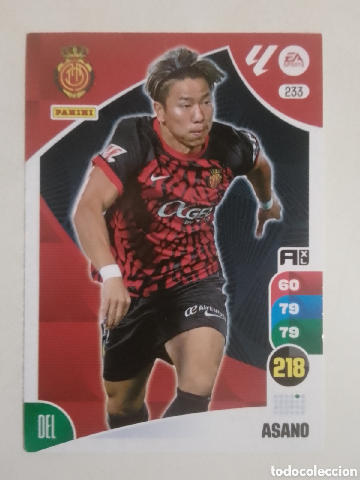 Cartes &agrave; collectionner de Football: Adrenalyn XL 2024-25 n&deg; 233 Asano &bull; Mallorca.