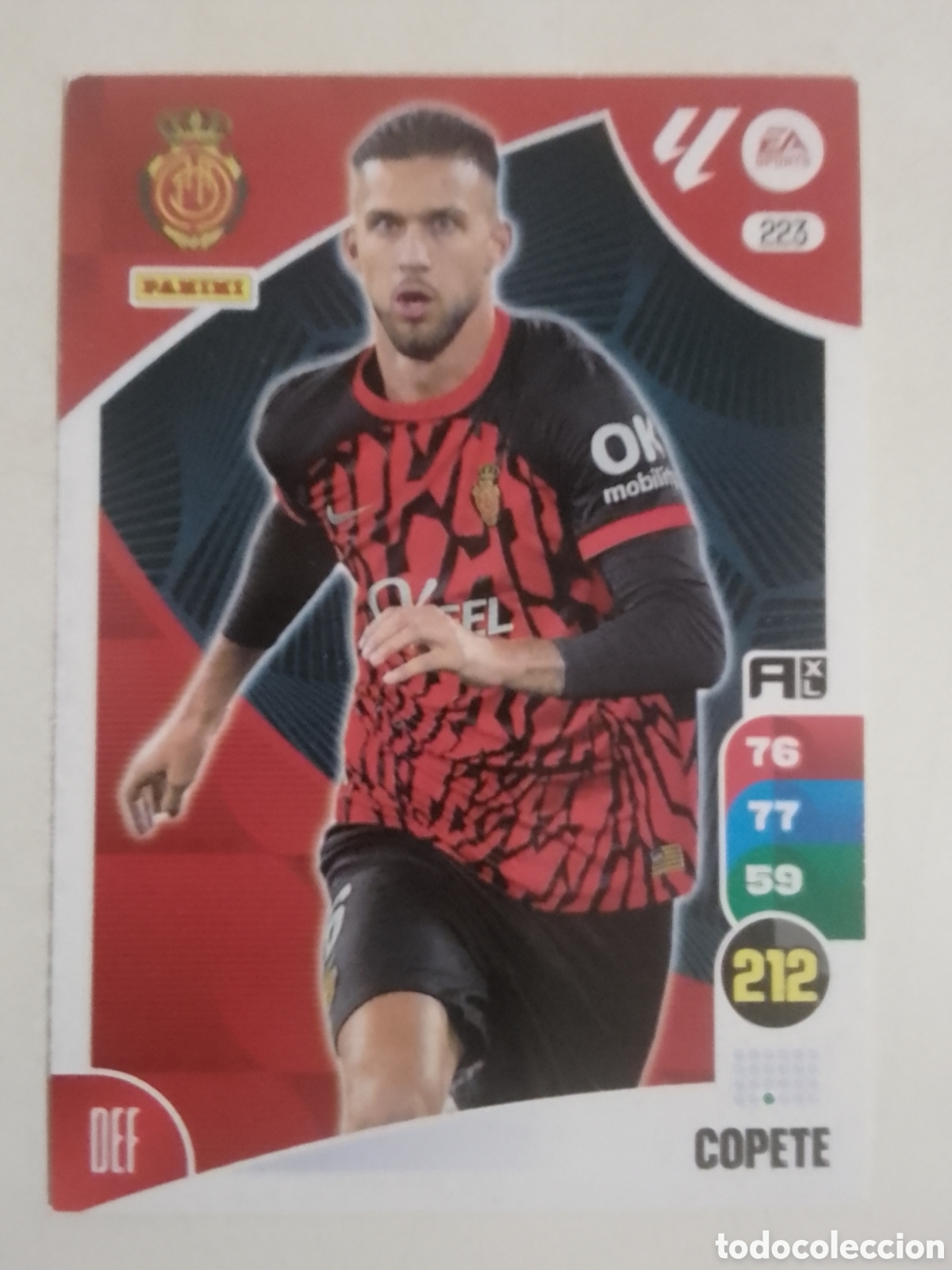Cromos de F&uacute;tbol: Adrenalyn XL 2024-25 n&deg; 223 Copete &bull; Mallorca.