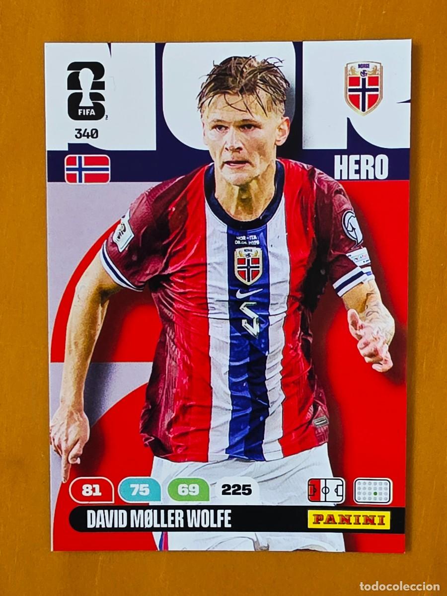 Cromos de F&uacute;tbol: 340 David M&oslash;ller Wolfe, Hero, Noruega, Adrenalyn XL Fifa World Cup 2026, Mundial 26