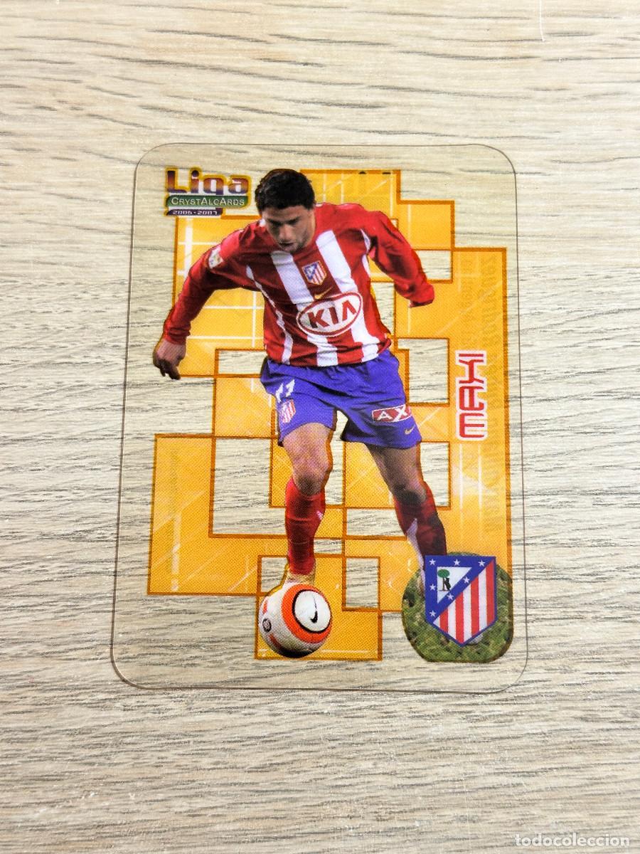 Cromos de F&uacute;tbol: MAXI n&ordm; 175 ATLETICO DE MADRID CRYSTALCARDS LIGA 2006 2007 MUNDICROMO 06 07