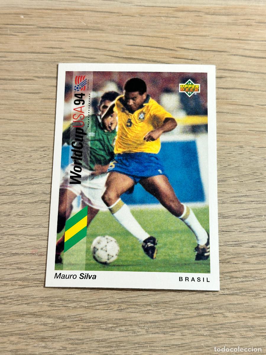 Cromos de F&uacute;tbol: MAURO SILVA n&ordm; 73 BRASIL WORLD CUP USA 94 UPPER DECK TRADING CARD