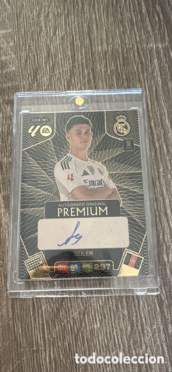 Cromos de Futebol: ADRENALYN 2025/26 AUT&Oacute;GRAFO ORIGINAL PREMIUM G&Uuml;LER