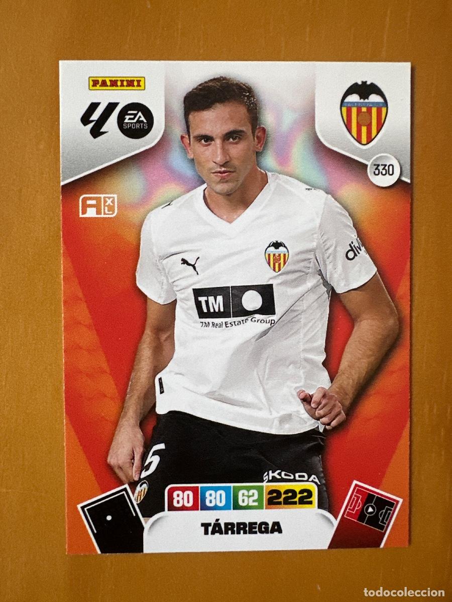 Cromos de F&uacute;tbol: 330 C&eacute;sar T&aacute;rrega, Valencia CF, Panini Adrenalyn XL La Liga 2025 2026 25 26
