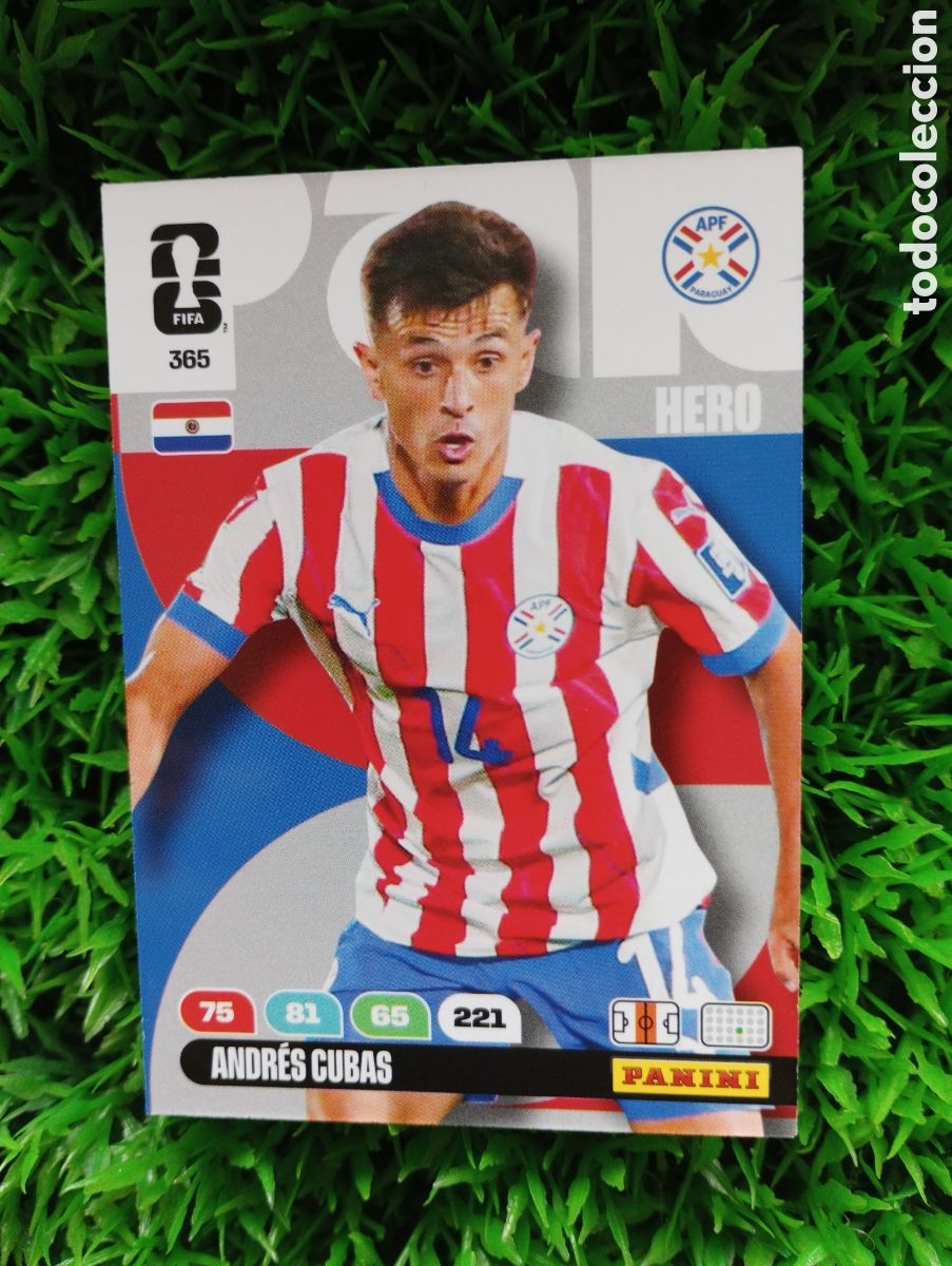 Cromos de F&uacute;tbol: Cubas Paraguay Adrenalyn XL Mundial 2026 # 365