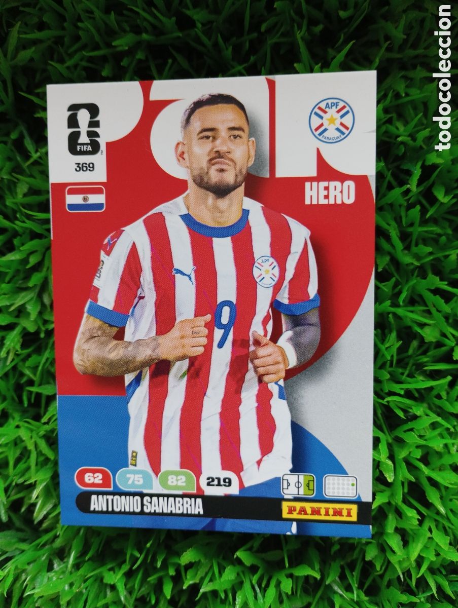Cromos de F&uacute;tbol: Sanabria Paraguay Adrenalyn XL Mundial 2026 # 369