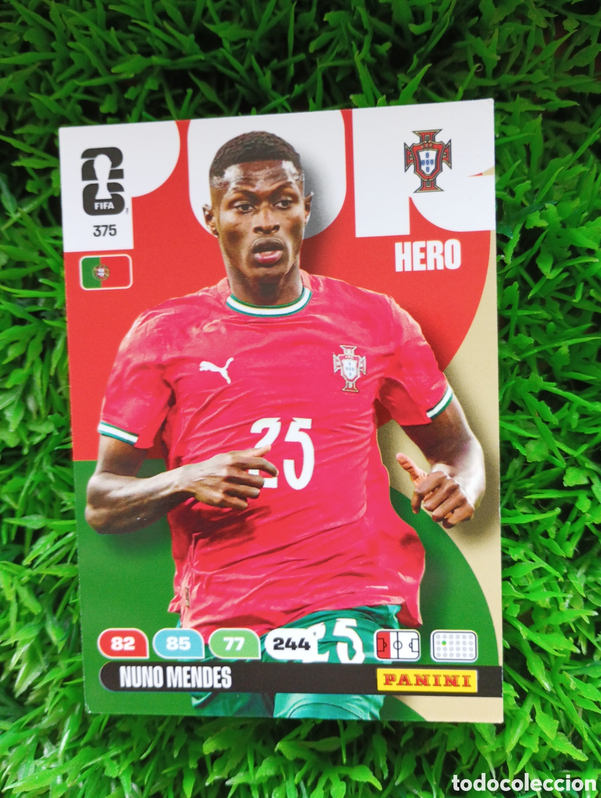 Cromos de F&uacute;tbol: Nuno Mendes Portugal Adrenalyn XL Mundial 2026 # 375
