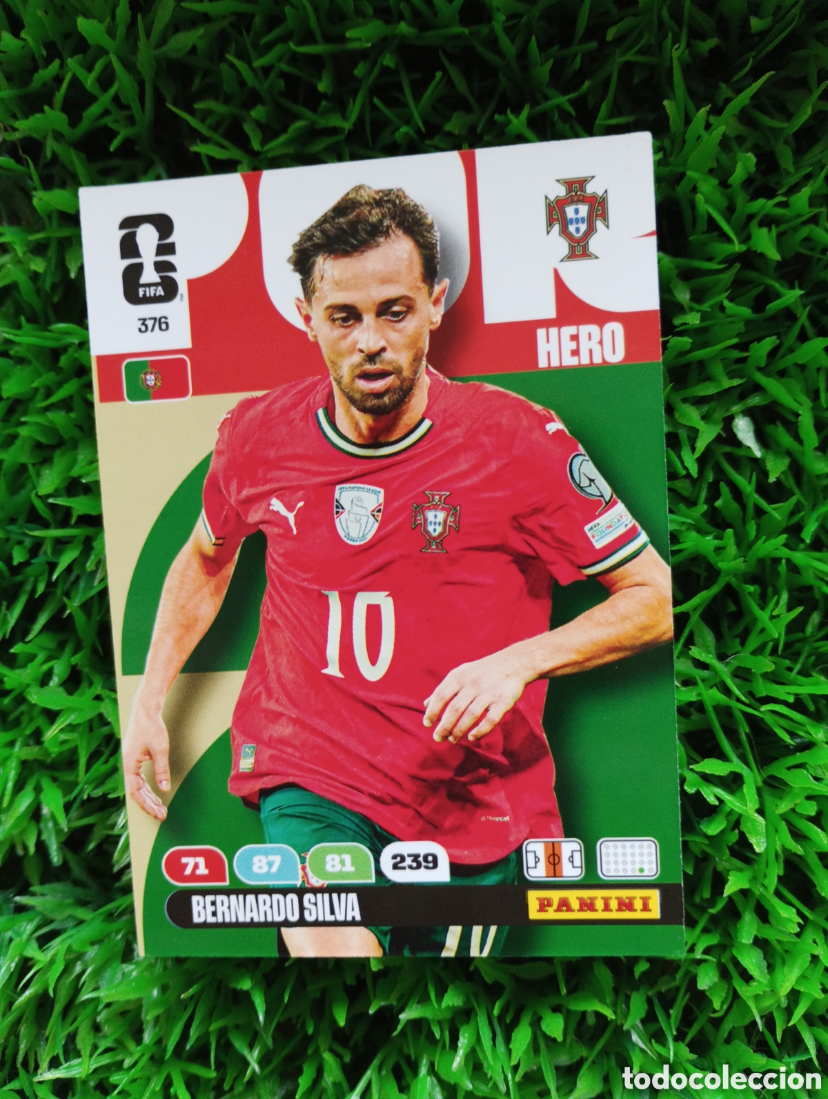Cromos de F&uacute;tbol: Bernardo Silva Portugal Adrenalyn XL Mundial 2026 # 376