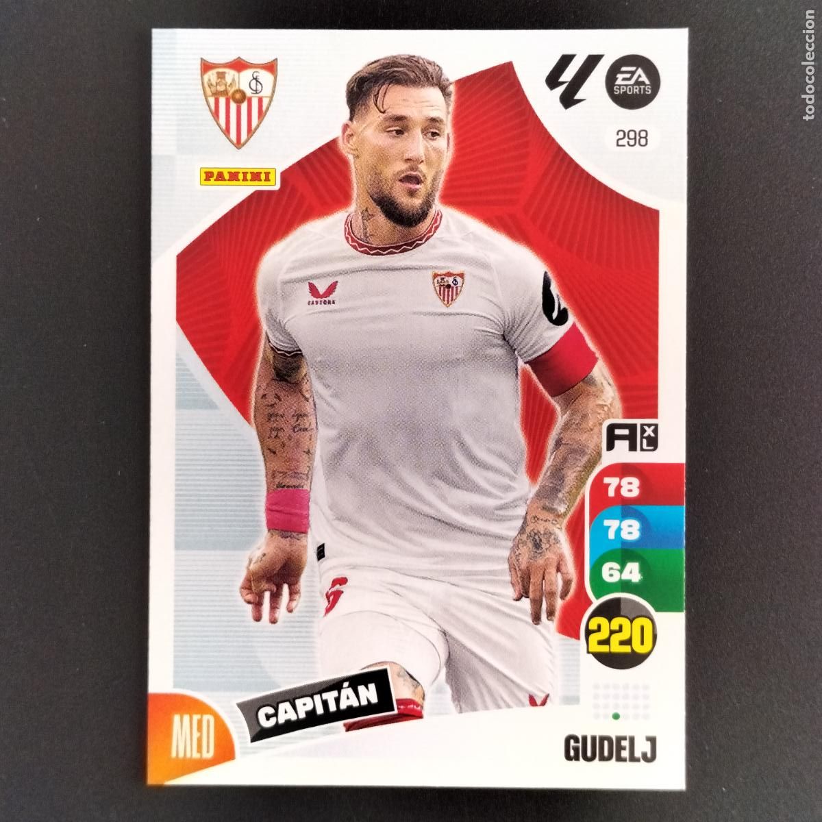 Cromos de F&uacute;tbol: 298 GUDELJ SEVILLA CROMOS XL LALIGA CARD 2024 2025 24 25 PANINI