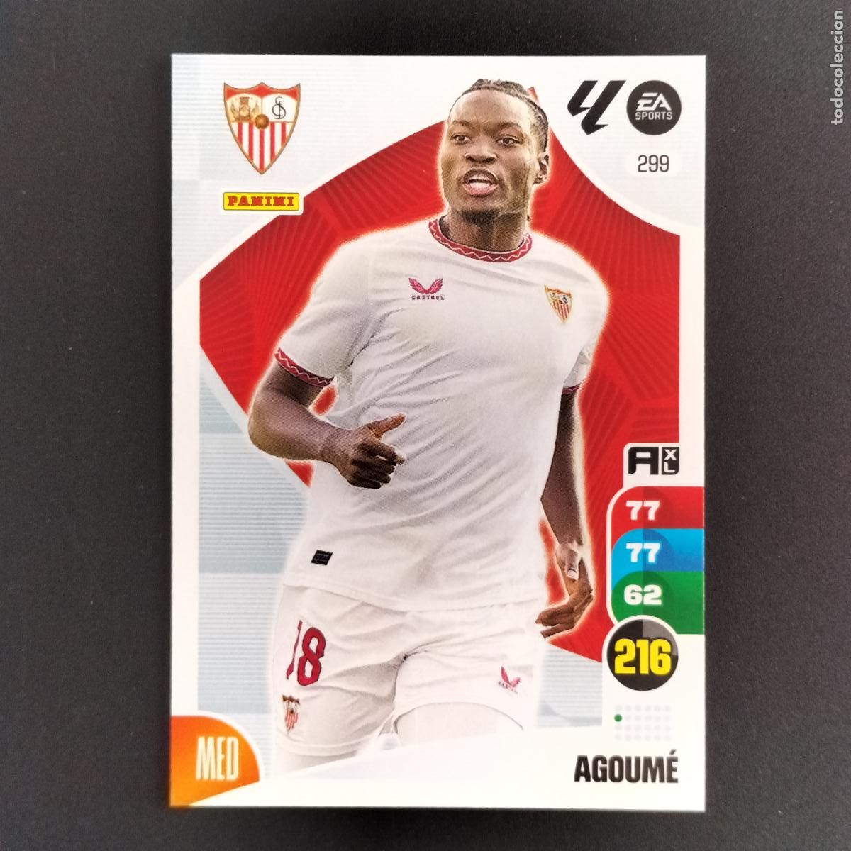 Cromos de F&uacute;tbol: 299 AGOUME SEVILLA CROMOS XL LALIGA CARD 2024 2025 24 25 PANINI