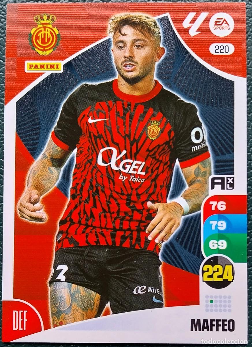 Cromos de F&uacute;tbol: 220 MAFFEO RCD MALLORCA FICHAS ALBUM ADRENALYN XL 2024 2025 24 25