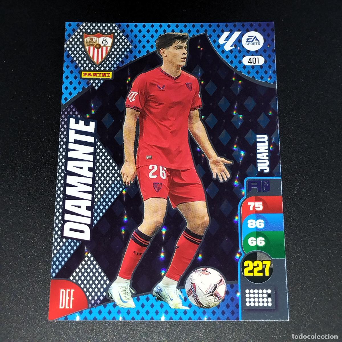 Cromos de Futebol: 401 JUANLU DIAMANTE SEVILLA CROMOS ADRENALYN XL LALIGA CARD 2024 2025 24 25 PANINI