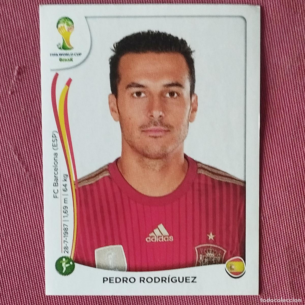 Cromos de Futebol: PEDRO RODRIGUEZ - SELECCION ESPA&Ntilde;A - 124 - MUNDIAL BRASIL 2014 - PANINI