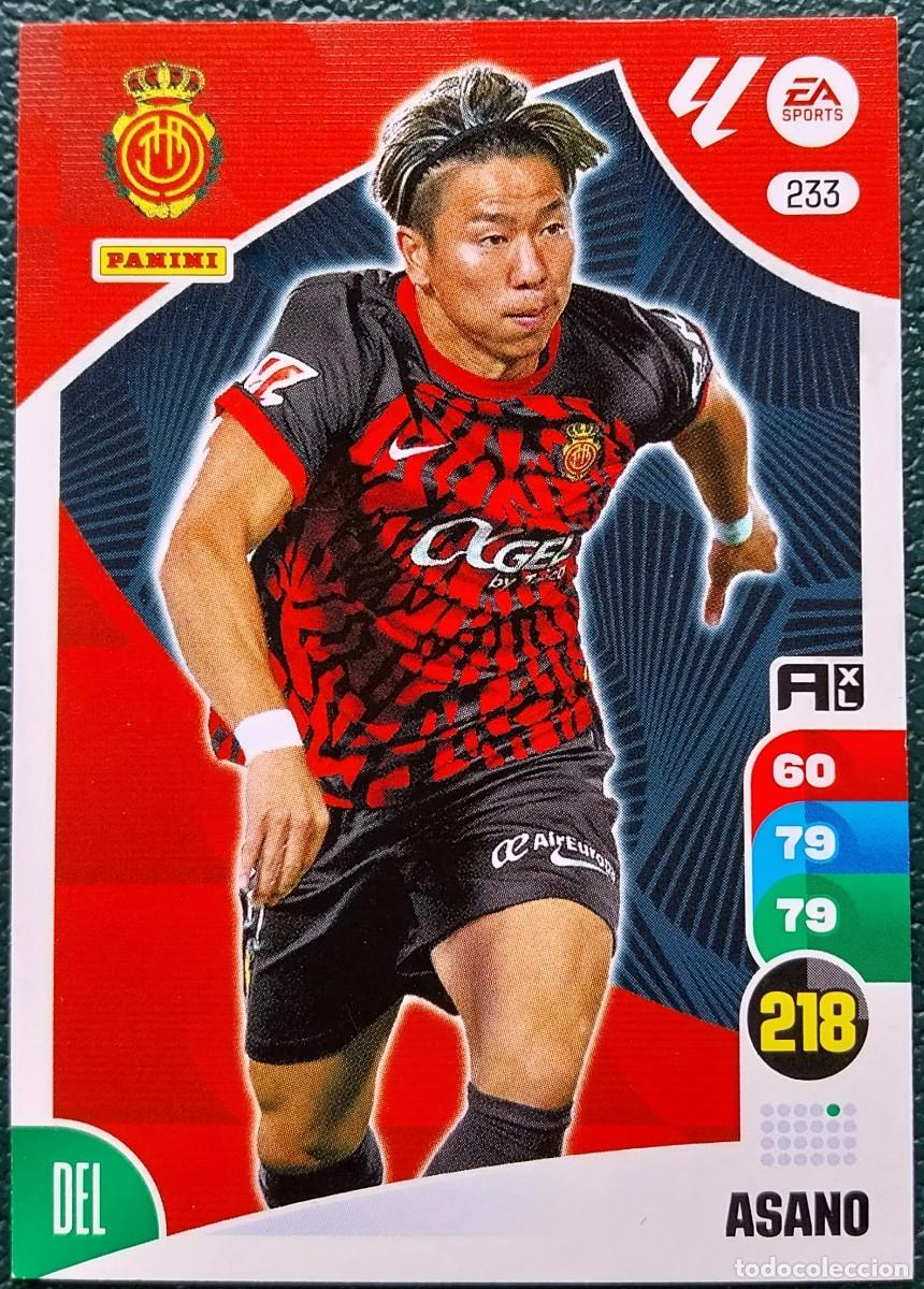 Figurine di Calcio: 233 ASANO RCD MALLORCA FICHAS ALBUM ADRENALYN XL 2024 2025 24 25